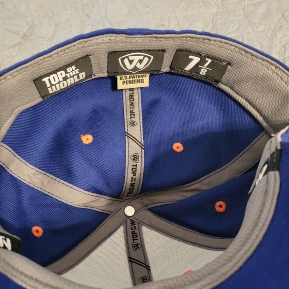Florida Gators Baseball Cap  Size 7 7/8 Blue Stretch Fit Adult Top Of The World‎ - Picture 5 of 5